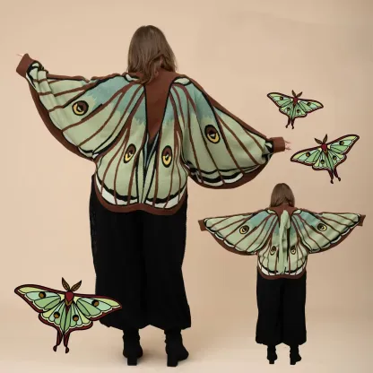 Spanish Moon Moth Cardigan