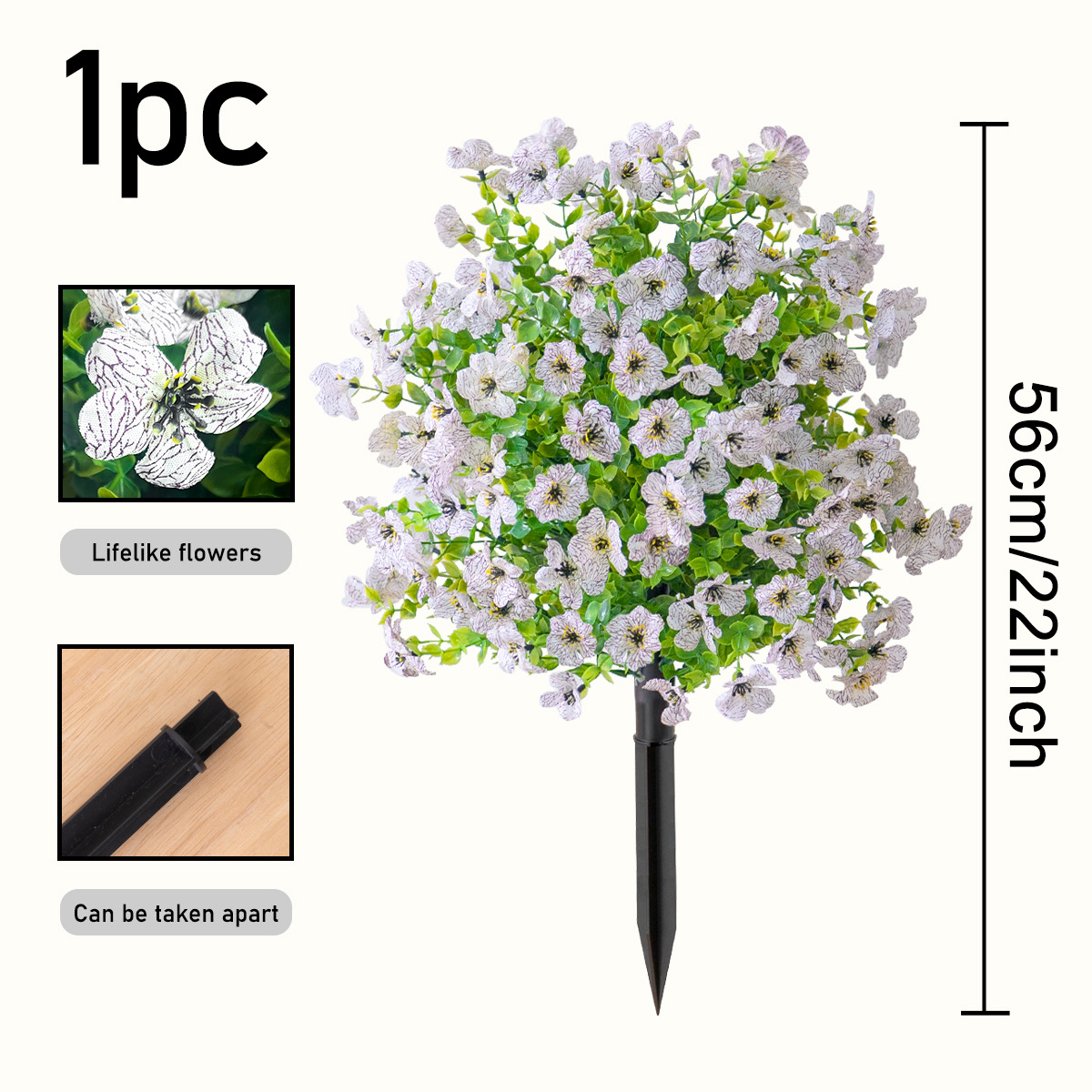 🔥 Artificial Flowers for Outdoor Indoor Garden Home Decoration