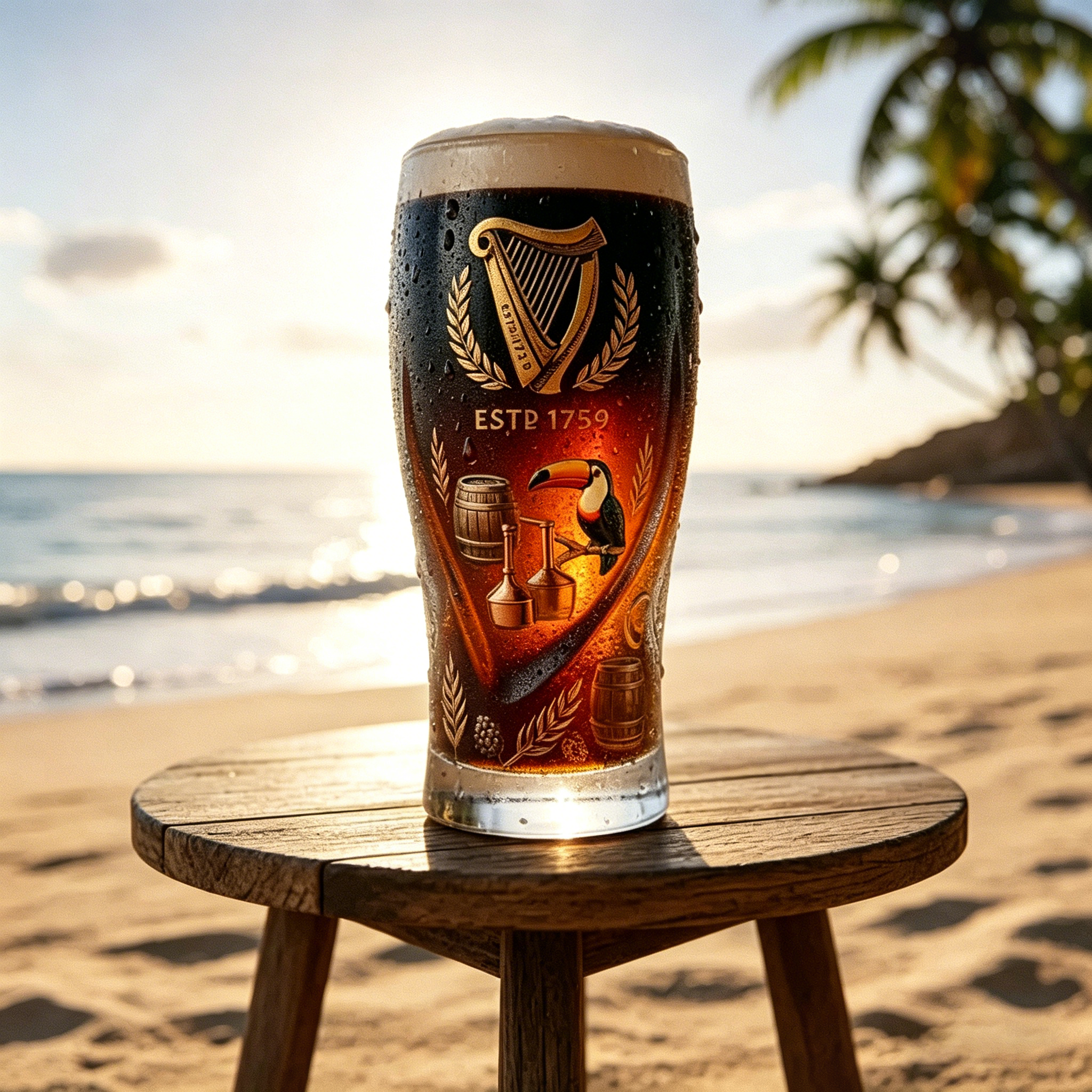 🔥Limited Edition 60% Off 🎁-🍻Guinness Brewery EST 1759 Heritage Pint Beer Glass