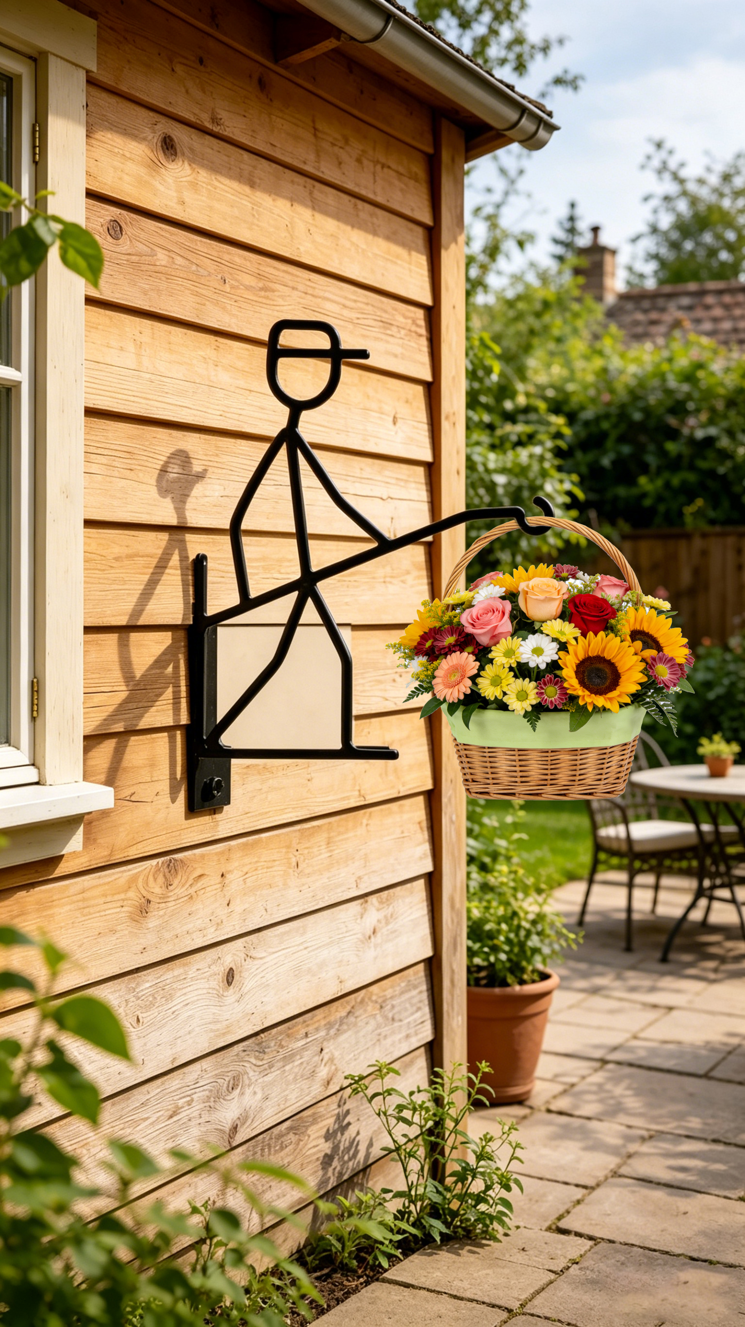 🌿🐦 Multi-Purpose Garden Hanger – Plant & Bird Feeder Holder