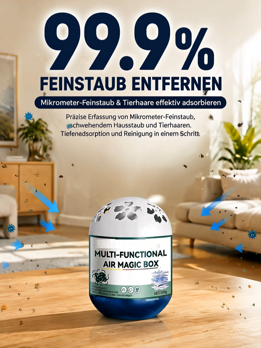 Smarter Luftreiniger | Ohne Filter & Beutel | Reinigt Ihren Raum effektiv