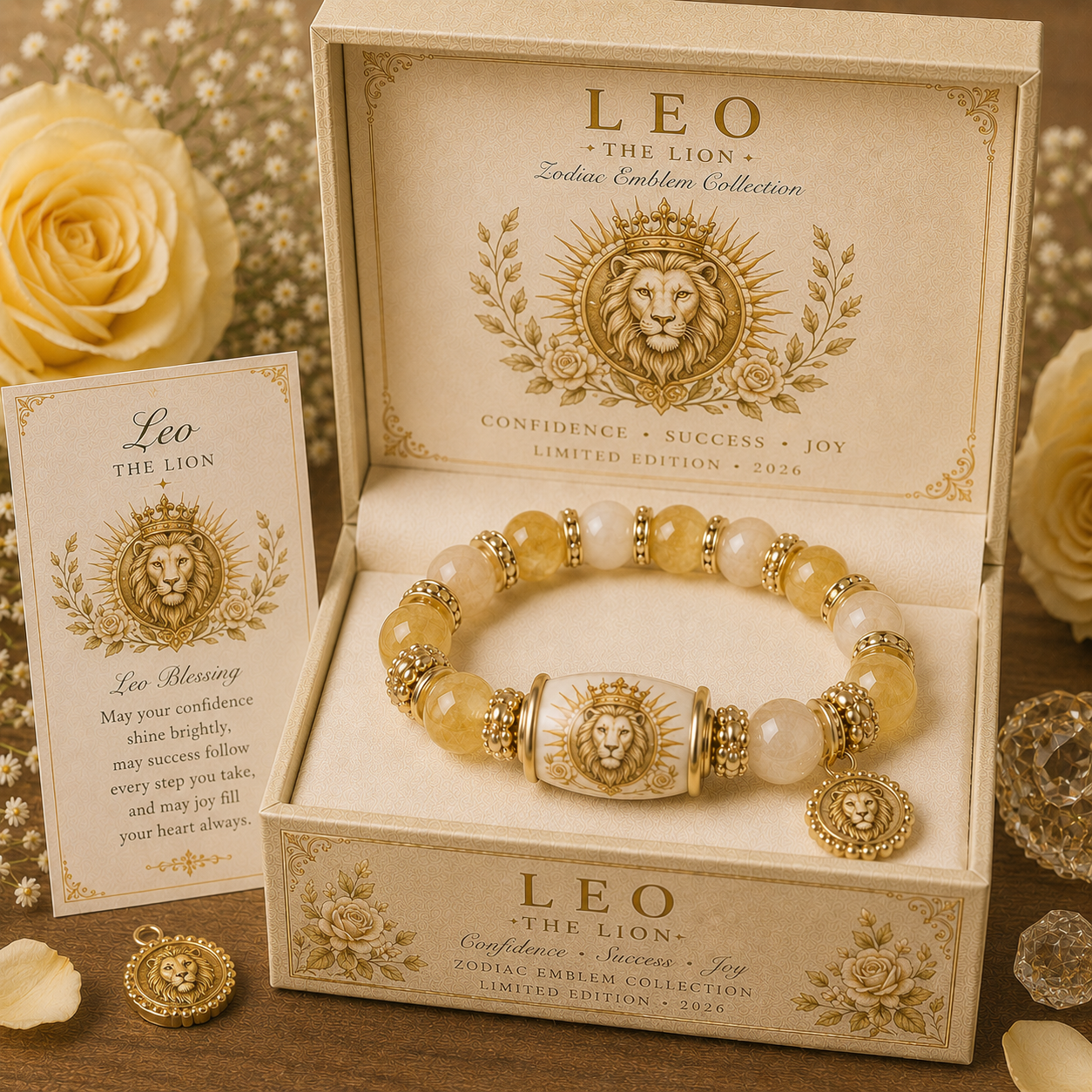 A Gift Chosen by the Stars: Personalized Zodiac Bracelet Gift Set