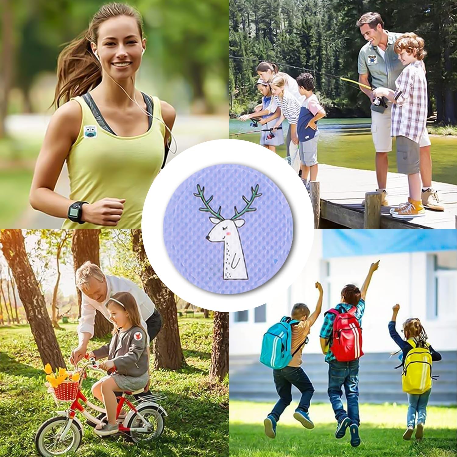 🦟🚫– Mosquito Repellent Cartoon Patches for Kids & Adults 🌈👶