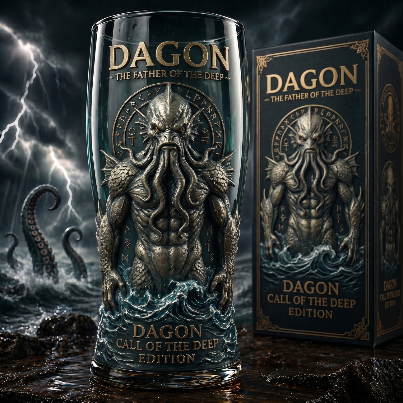 ⚡🐉 MYTHIC TITANS SERIES BEER GLASS🍺🔥