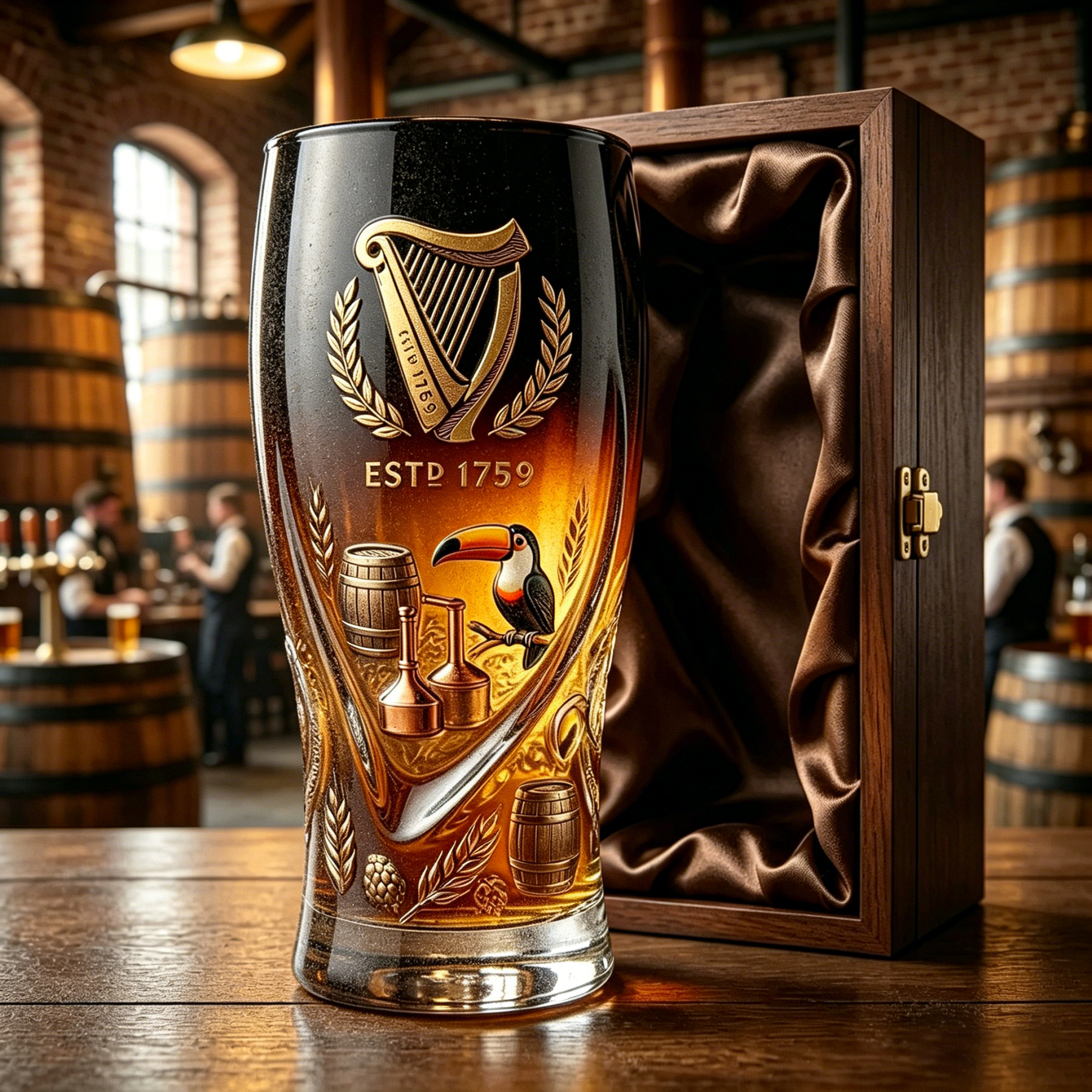 🔥Limited Edition 60% Off 🎁-🍻Guinness Brewery EST 1759 Heritage Pint Beer Glass