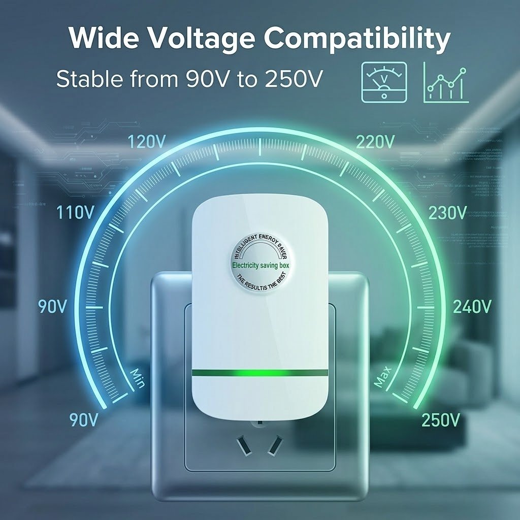 👉 ⚡ Smart Power Saver & Voltage Stabilizer 🔌