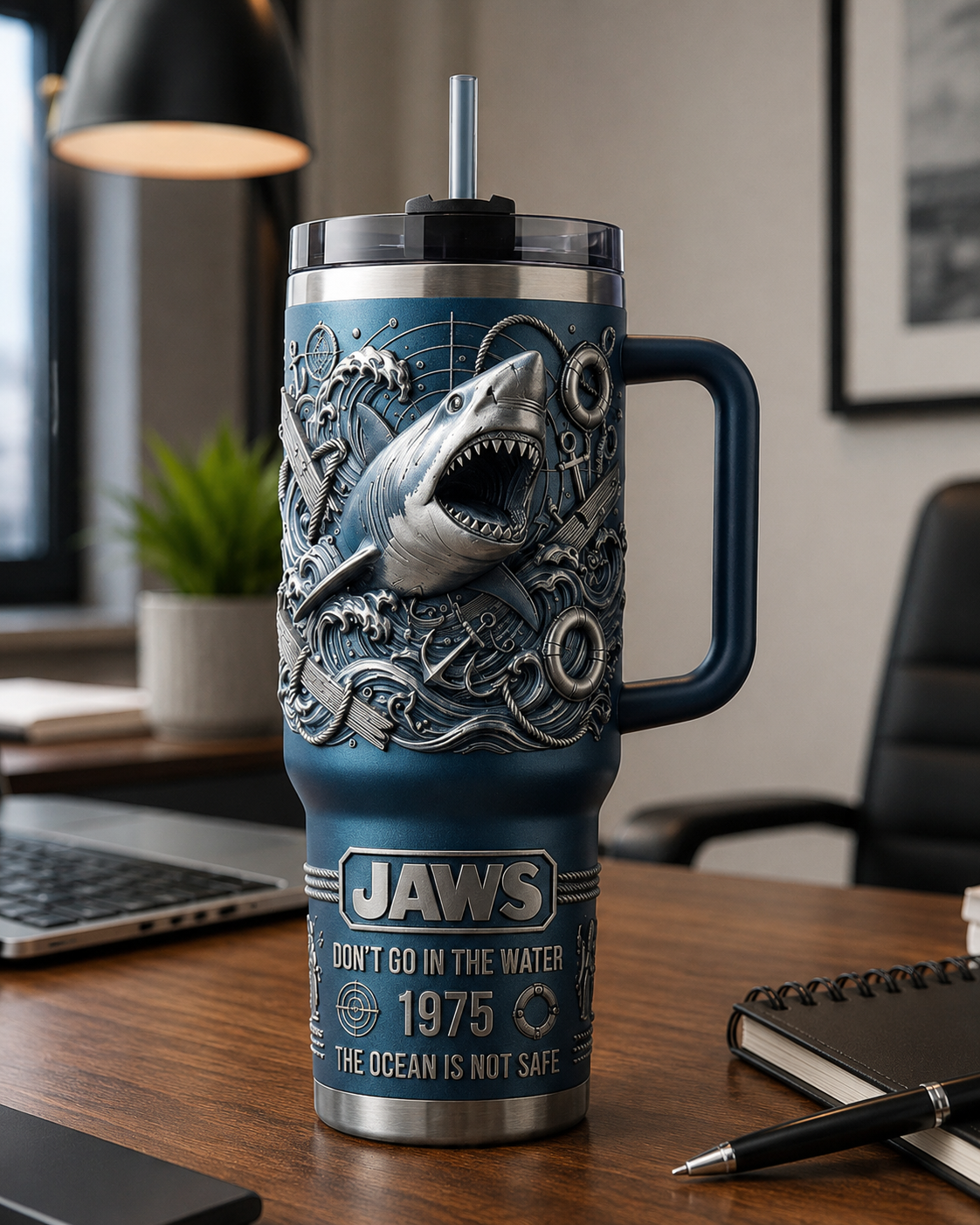Deep Sea Predator 3D Collector Tumbler