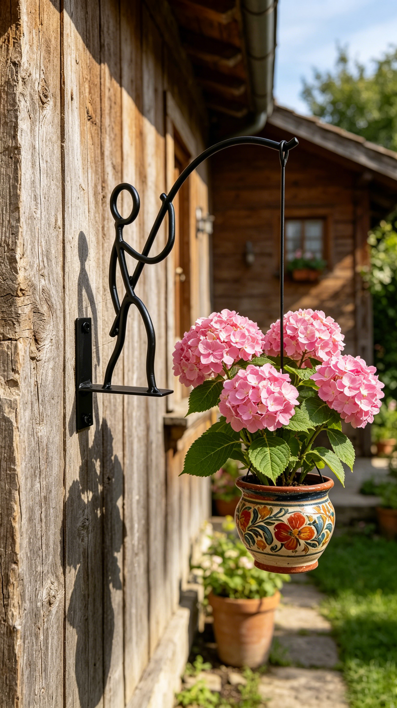 🌿🐦 Multi-Purpose Garden Hanger – Plant & Bird Feeder Holder