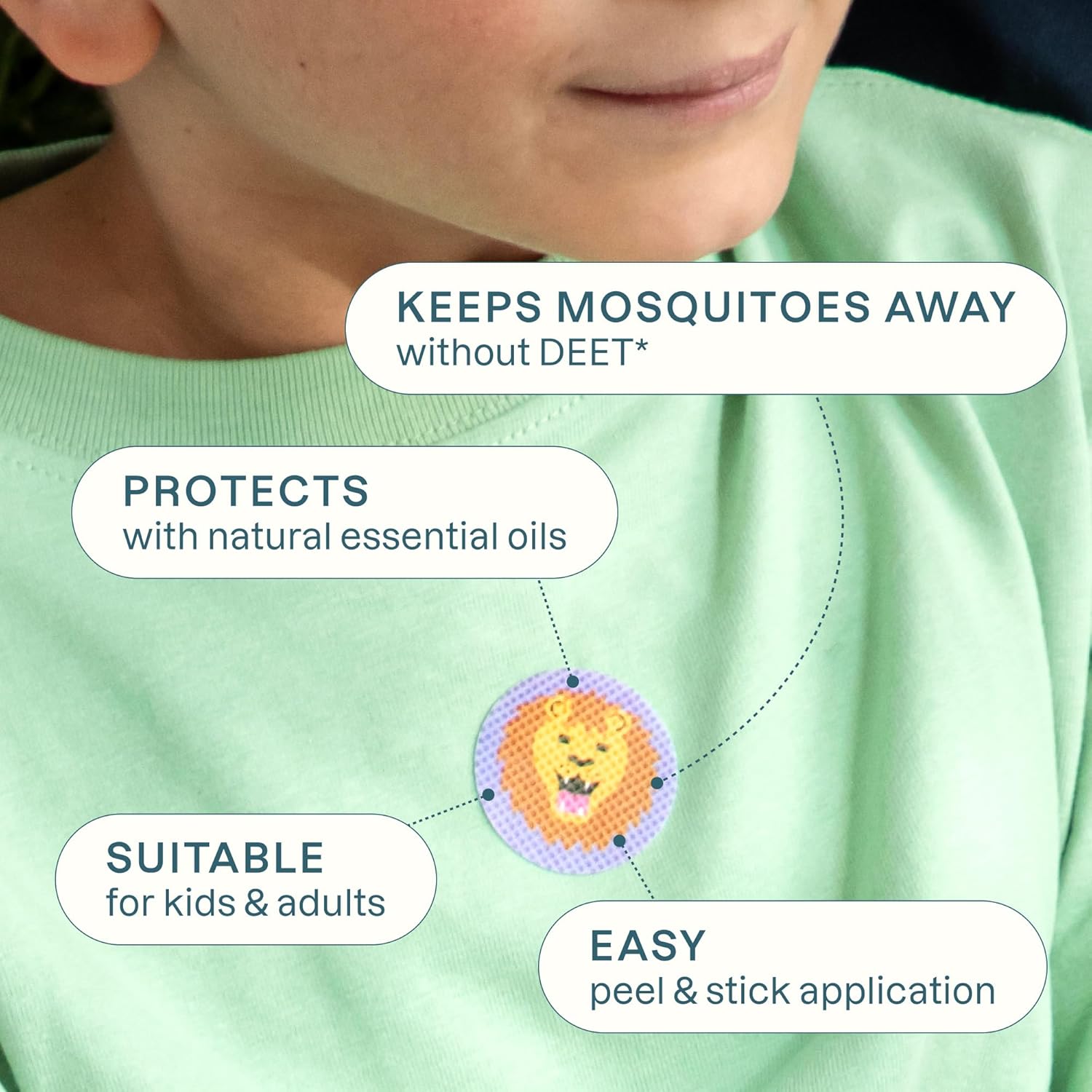 🦟🚫– Mosquito Repellent Cartoon Patches for Kids & Adults 🌈👶