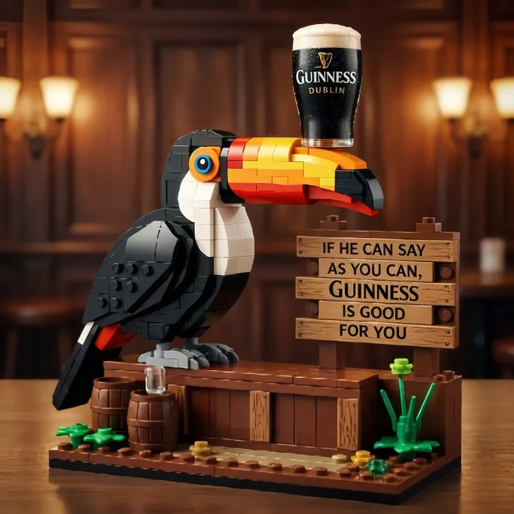 🔥Limited Edition🎁 Guinness Brewery ESTD 1759 Heritage Collector Building Block Set