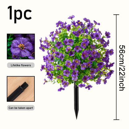 🔥 Artificial Flowers for Outdoor Indoor Garden Home Decoration