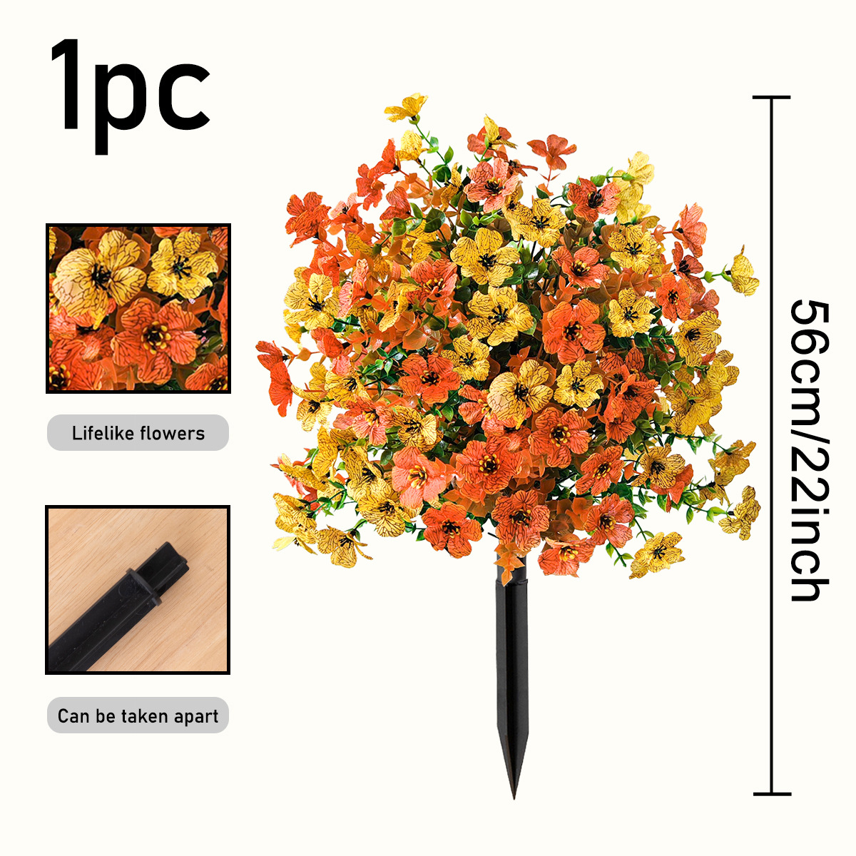 🔥 Artificial Flowers for Outdoor Indoor Garden Home Decoration