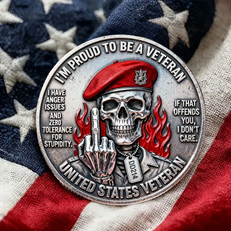 🔥New Year Sale 50% OFF🪙 DD-214 Veteran Edition Commemorative Coin