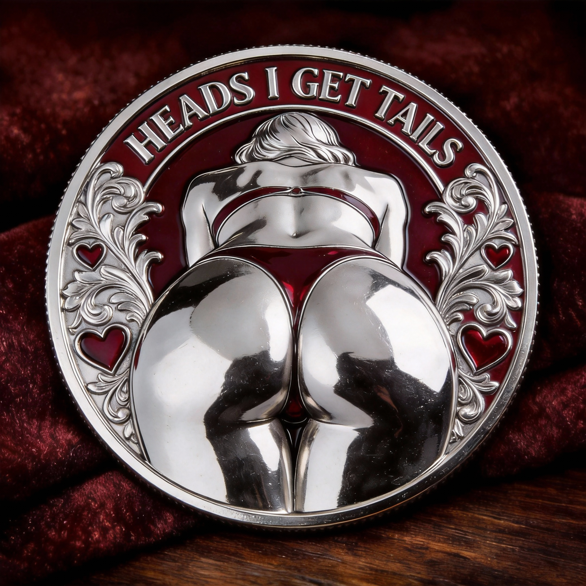 🌹Valentine Sale 58% OFF❤️The Lucky Desire Commemorative Coin (Heads I Get Tail / Tails I Get Head)