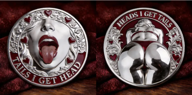 🌹Valentine Sale 58% OFF❤️The Lucky Desire Commemorative Coin (Heads I Get Tail / Tails I Get Head)