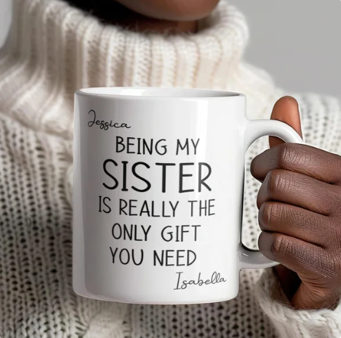 The Only Gift You Need - Personalized Ceramic Coffee Mug