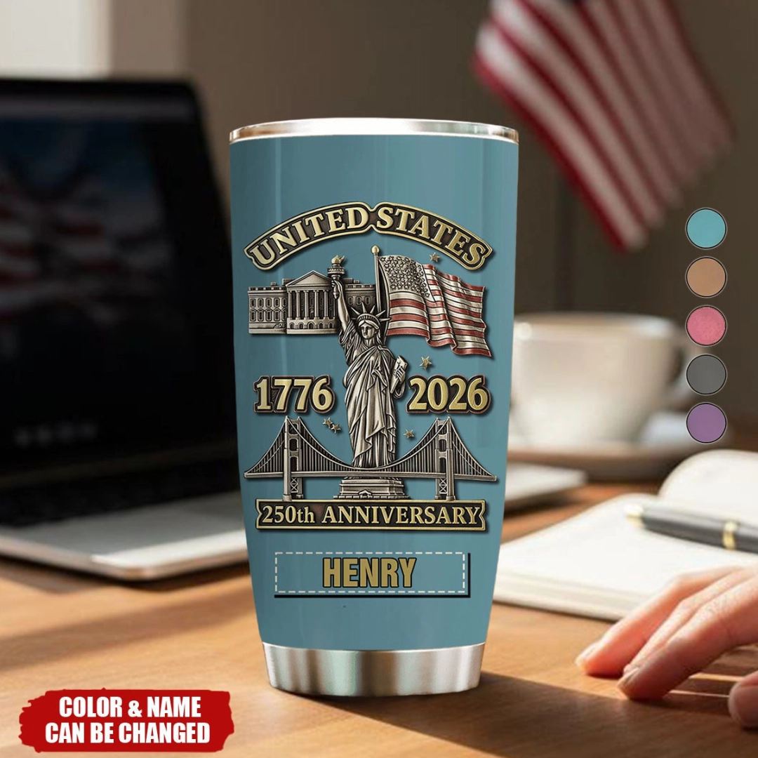 250th Anniversary - Personalized Tumbler