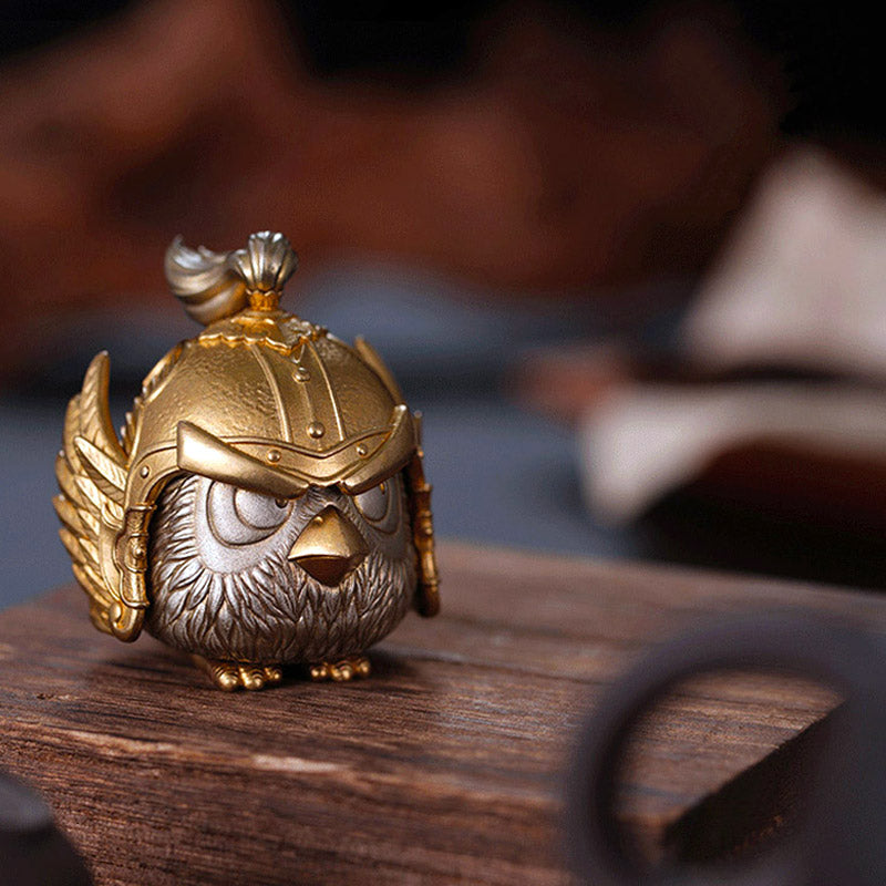 Creative Bird General Brass Handcrafted Decorative Ornament Desktop Mini Storage Box Home Decor-Lovesyouforever