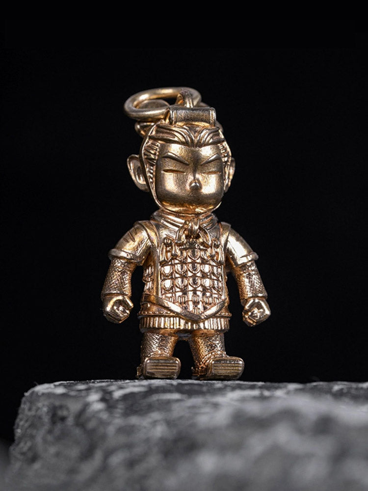 Ancient Chinese Terracotta Army Pure Brass Desktop Ornament - Creative Gift-Lovesyouforever