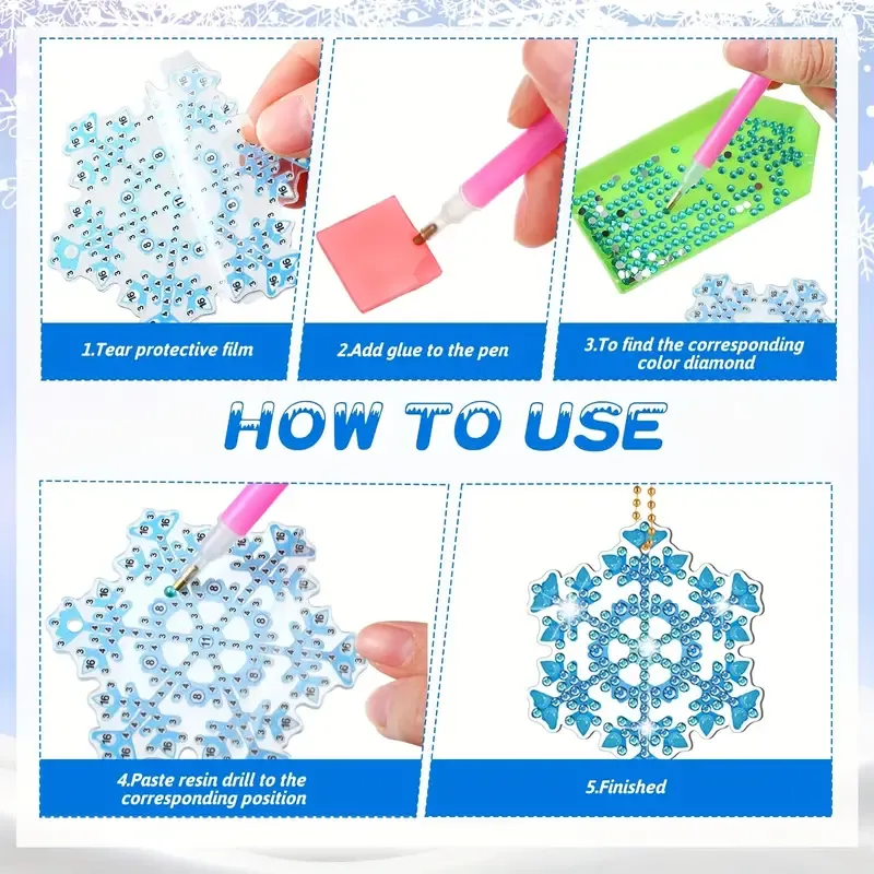 5D Diamond Painting Ornament New Style Various Sticker Patterns DIY Leisure Toys Children's Christmas Gifts-Lovesyouforever