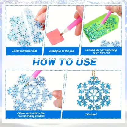 5D Diamond Painting Ornament New Style Various Sticker Patterns DIY Leisure Toys Children's Christmas Gifts-Lovesyouforever