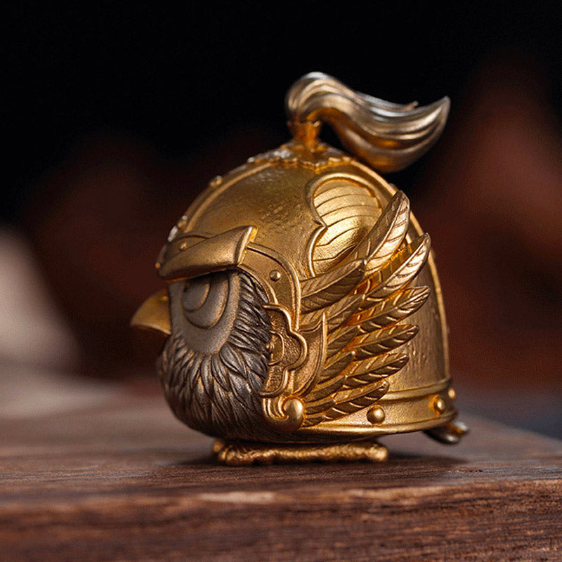 Creative Bird General Brass Handcrafted Decorative Ornament Desktop Mini Storage Box Home Decor-Lovesyouforever