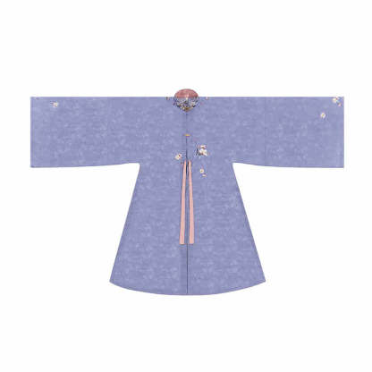 Four Seasons of Elegance - Traditional Embroidered Stand Collar Hanfu Mamianqun Skirt Set-Lovesyouforever