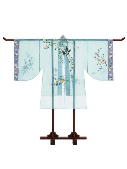 Song of Spring - Peony Flower Embroidery Traditional Hanfu Clothing Chinese Dress for Garden Tea Party-Lovesyouforever