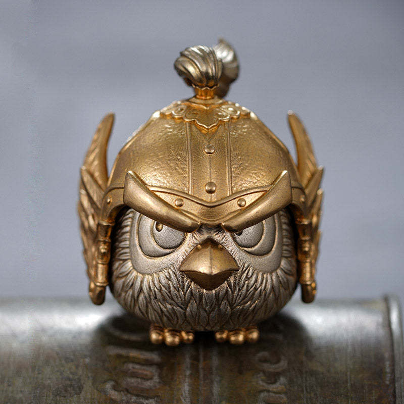 Creative Bird General Brass Handcrafted Decorative Ornament Desktop Mini Storage Box Home Decor-Lovesyouforever