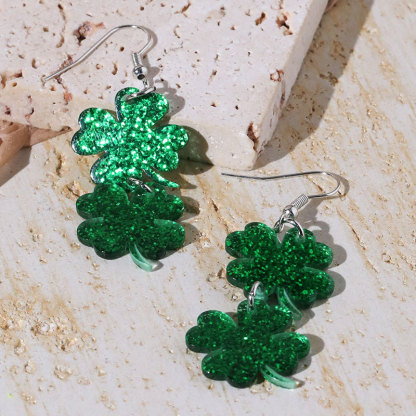 Clover Earrings Multiple Styles And Patterns For Woman-Lovesyouforever