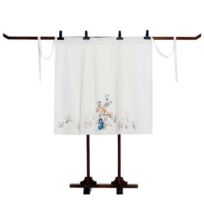 Song of Hibiscus Traditional Ancient Chinese Dress Embroidered Hanfu Clothing Mamianqun Hanfu Skirt-Lovesyouforever