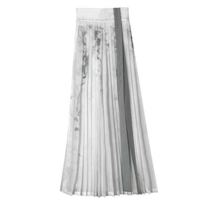 Chinese Style Han Element Printed Pleated Skirt for Women Multiple Styles Available- Clearance Special-Lovesyouforever