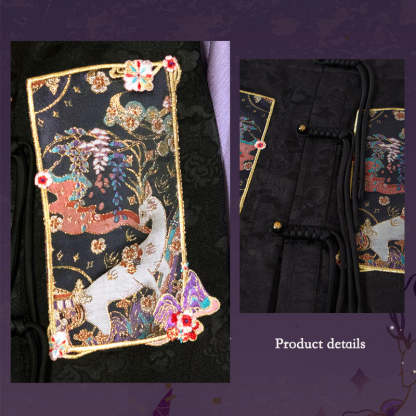 Nine-Colored Deer Inspired - Chic Mini Mamian Skirt Neo-Hanfu Skirt Set-Lovesyouforever