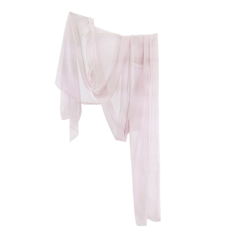 Quietly Awaiting Blossoms - Tang Dynasty Inspired Chest-length Dress Hanfu Skirt Set-Lovesyouforever