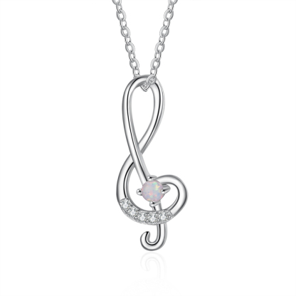 Heart Pendant Necklace for Mom-Lovesyouforever