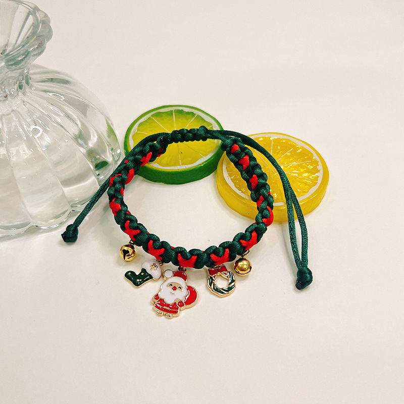 Pet Necklace Christmas Santa Claus Bracelet-Lovesyouforever