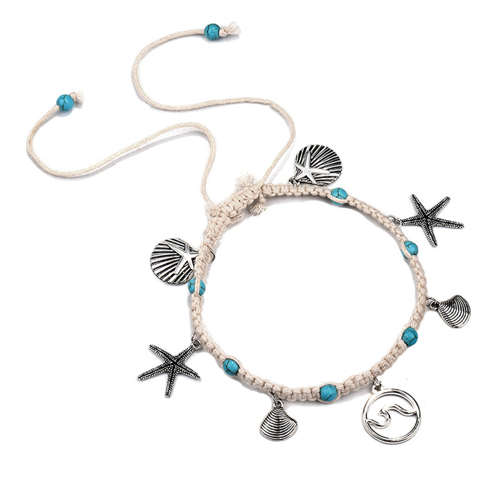 Bohemia braided Anklet Summer Beach Accessories-Lovesyouforever
