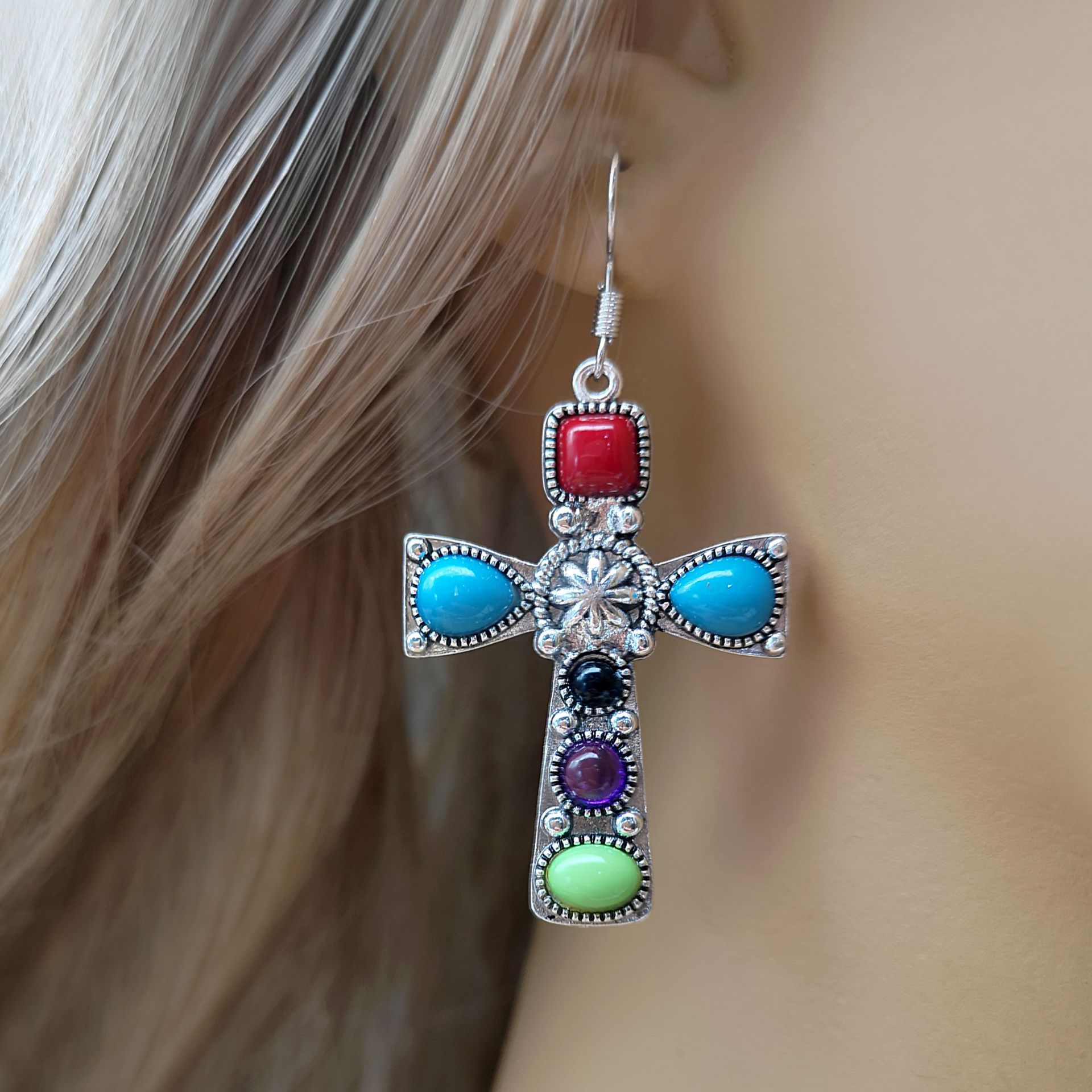 Exquisite Cross Earrings for Woman for Girls-Lovesyouforever
