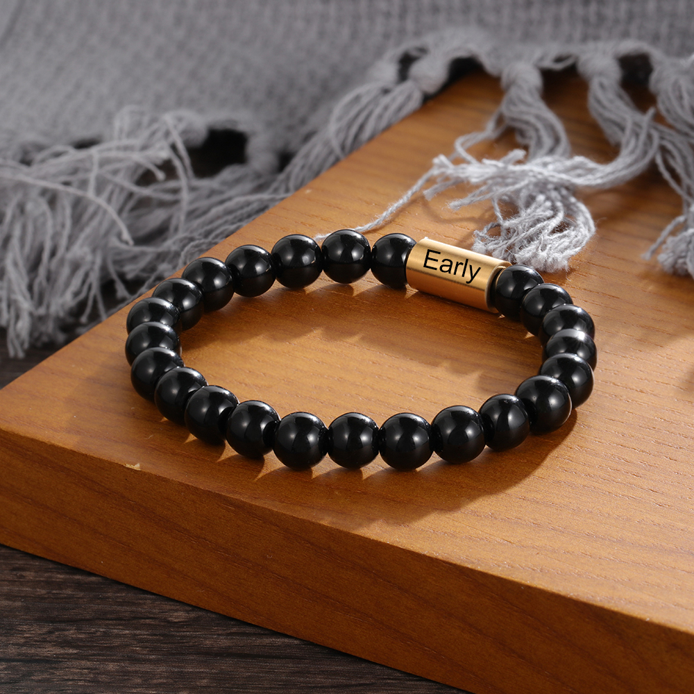 Personalized Men's Bracelet For Dad-Lovesyouforever