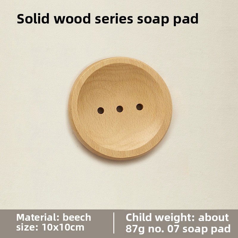 Exquisite beech and black walnut wood soap dish, handmade soap holder, Japanese-style draining double-layer wooden soap tray-Lovesyouforever