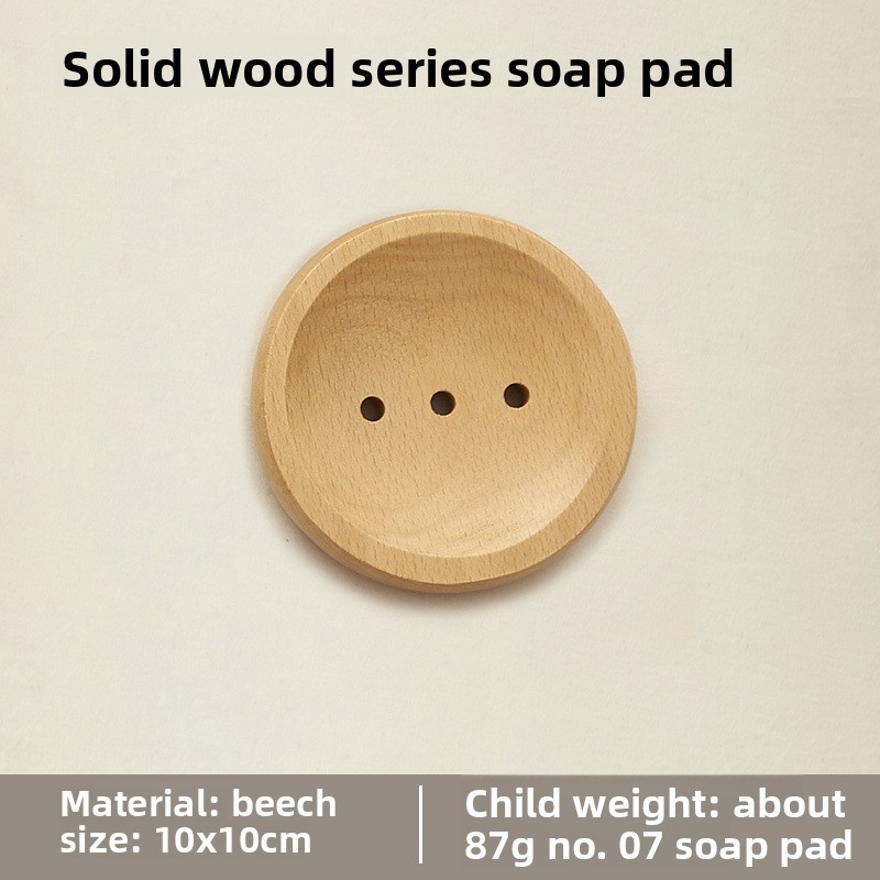 Exquisite beech and black walnut wood soap dish, handmade soap holder, Japanese-style draining double-layer wooden soap tray-Lovesyouforever