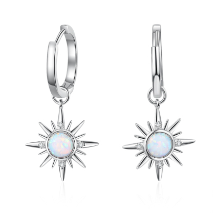 925 Sliver Pendant Earrings for Women-Lovesyouforever