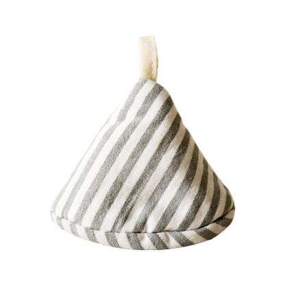 Japanese-style triangular pot cover, kitchen fabric heat-insulating pot handle cover, ear cover for clay pots and iron pots, anti-scald cap-Lovesyouforever