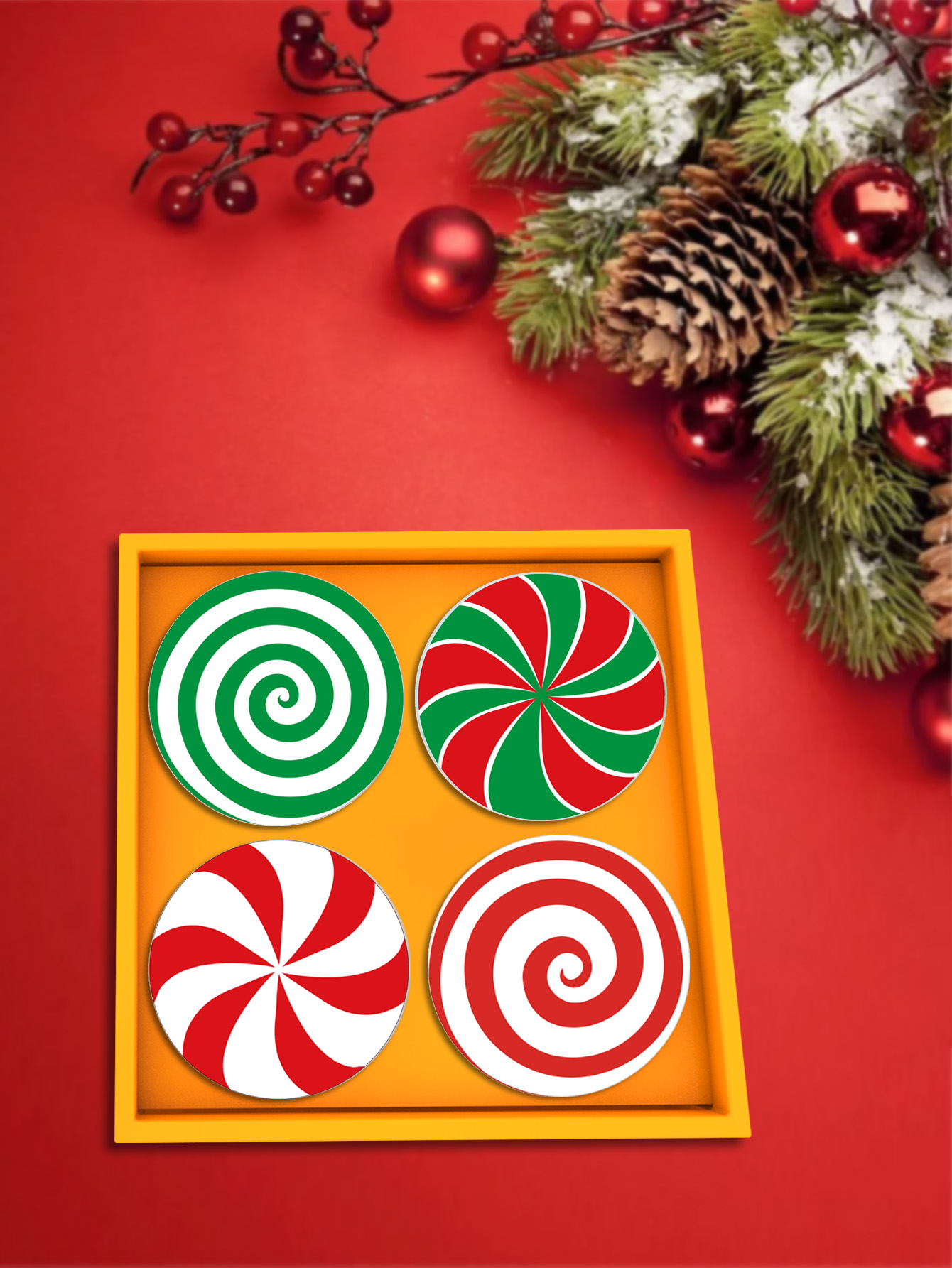 8 Pieces 5D Diamond Painting Coasters New Style Various Sticker Patterns DIY Leisure Toys Children's Christmas Gifts-Lovesyouforever