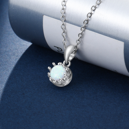 Opal Pendant Necklace for Women-Lovesyouforever
