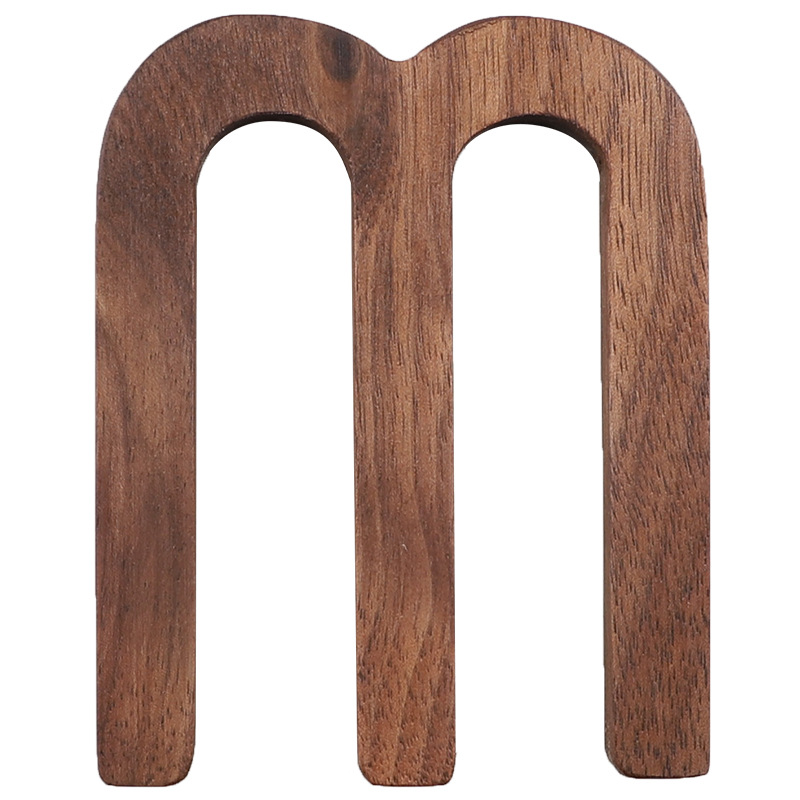 Black walnut wood letter combination ins Nordic style wall decoration DIY letter home decor wooden photography prop-Lovesyouforever