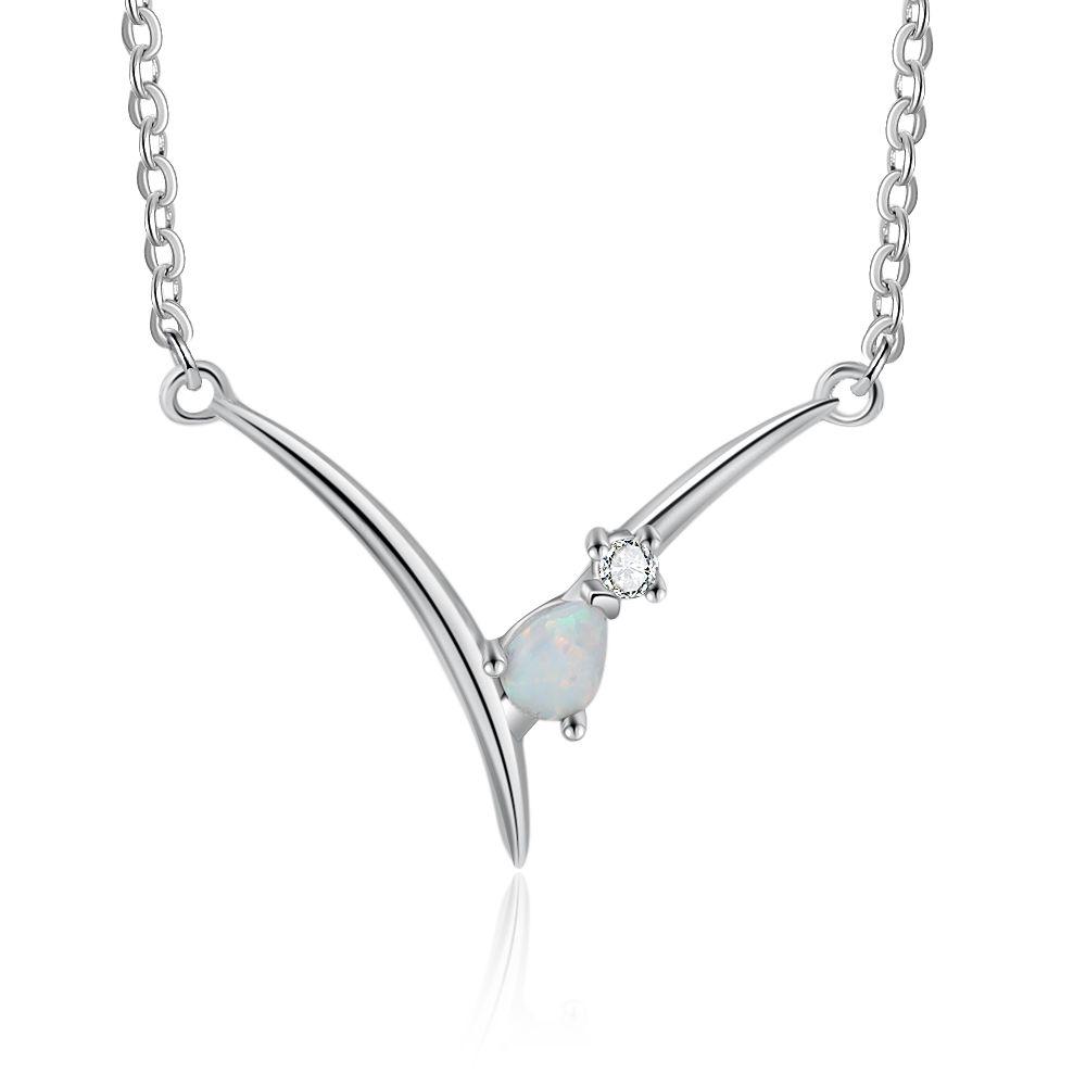 Opal Pendant Necklace for Women-Lovesyouforever