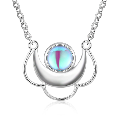 Moonstone Pendant Necklace for Women-Lovesyouforever