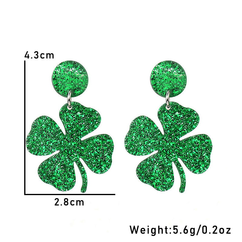 Clover Earrings Multiple Styles And Patterns For Woman-Lovesyouforever