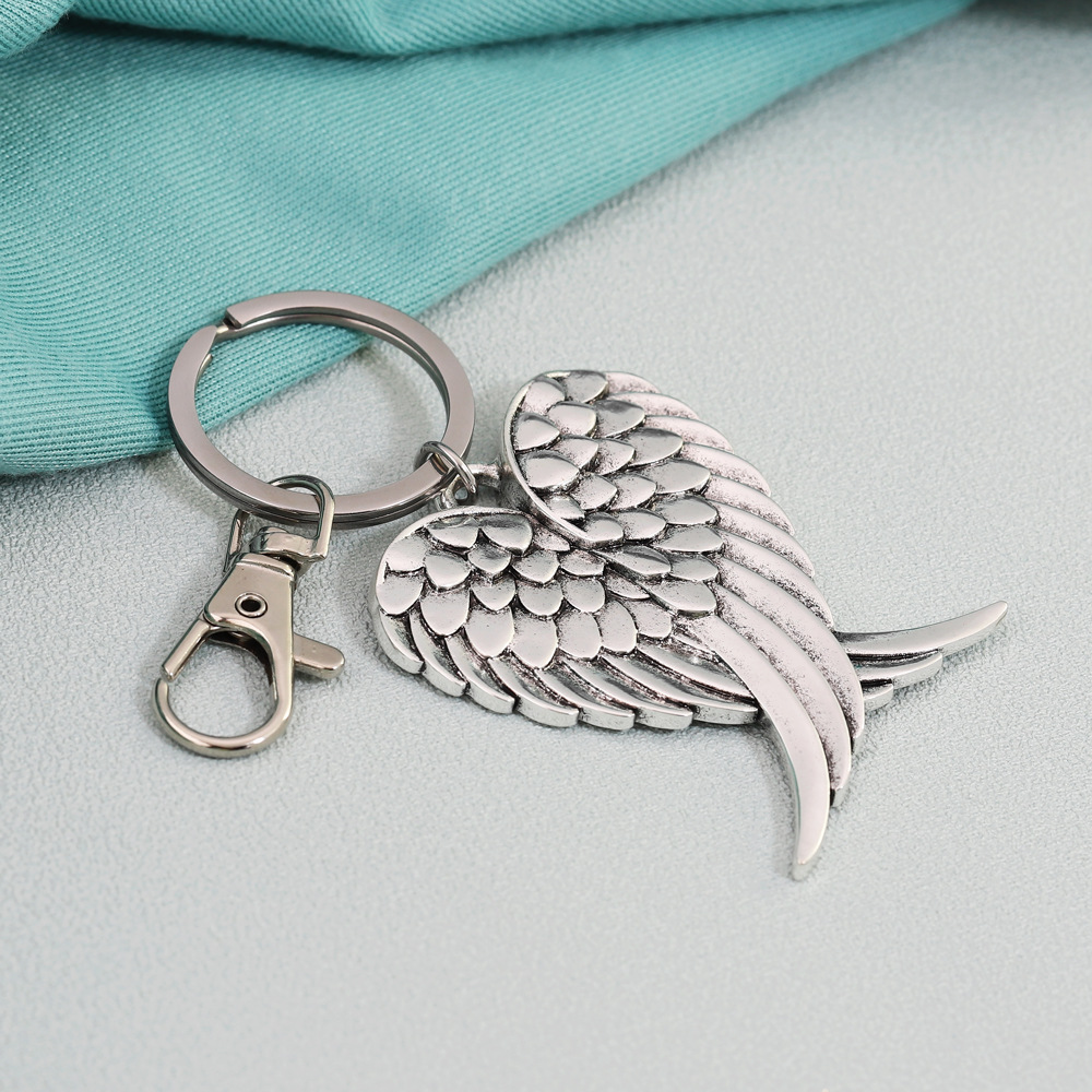 Angel Wings Key Ring-Lovesyouforever
